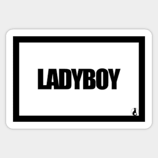 LADYBOY Sticker